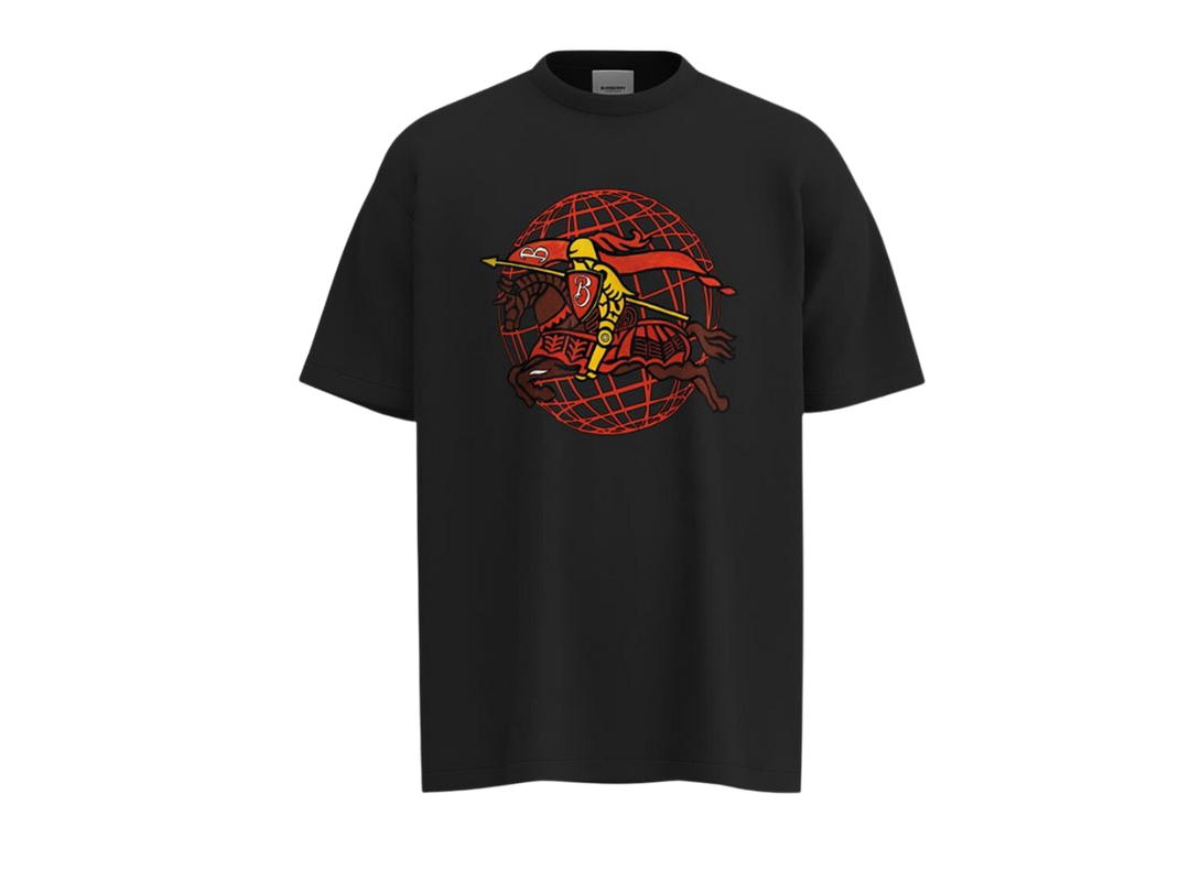 Burberry Burberry Black Golders Logo T-Shirt Black