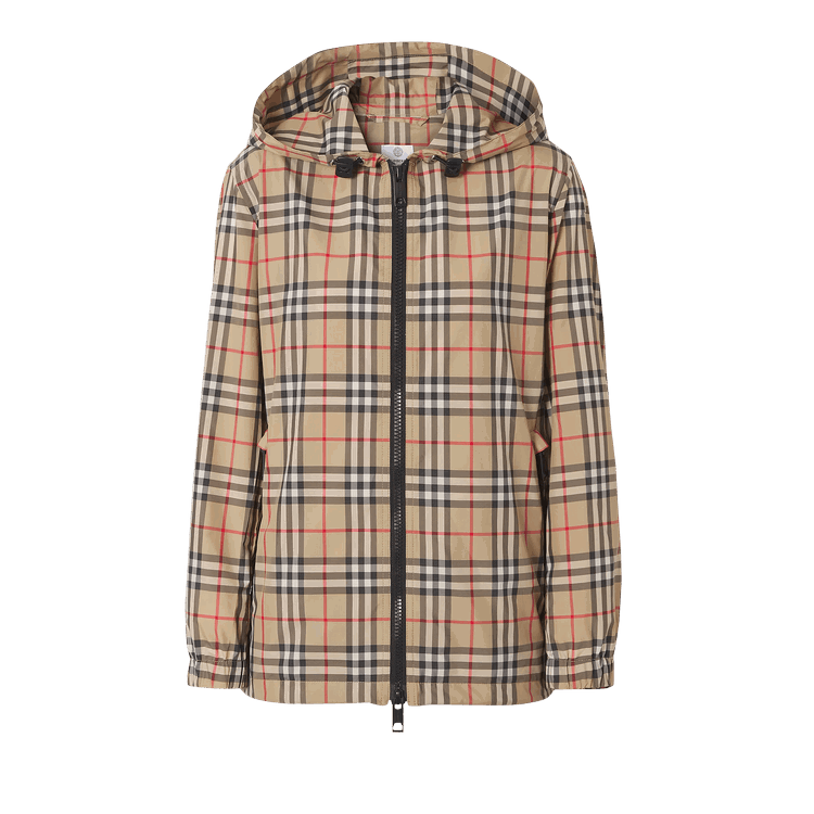 Burberry Burberry Everton Vintage Check Hooded Jacket 'Archive Beige'