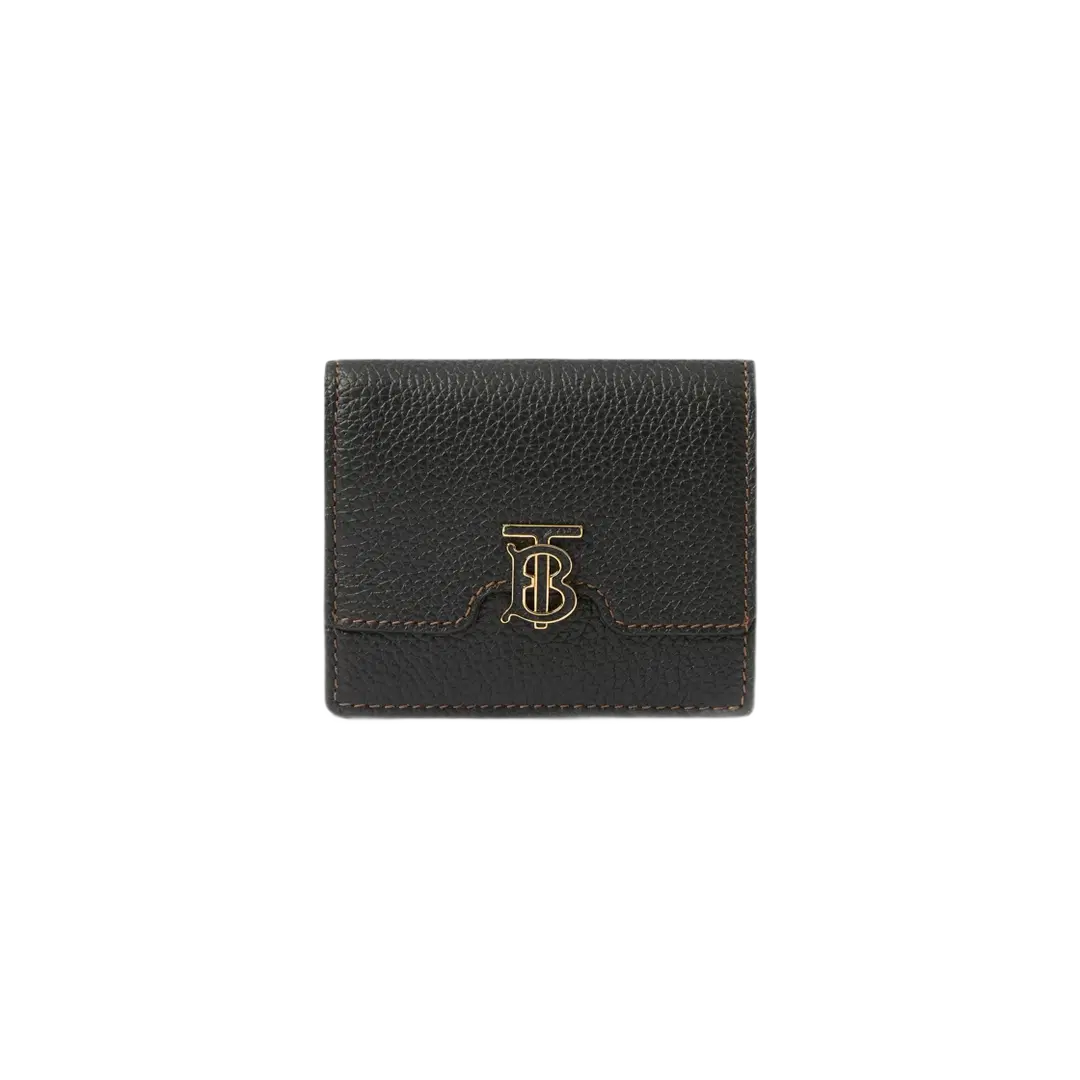 Burberry Burberry Grainy Leather Bi-Fold Black