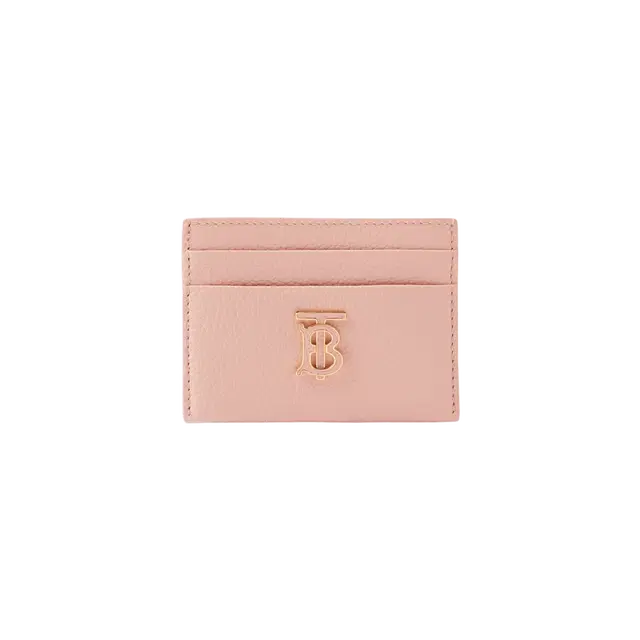 Burberry Burberry Grainy Leather TB Card Case Dusky Pink - view 2