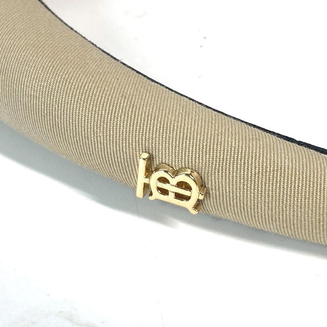 Burberry BURBERRY Inner check pattern Logo TB hair accessories headband hair band - view 5