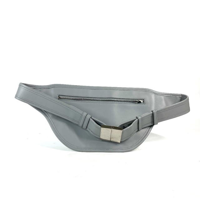 Burberry BURBERRY logo Bags Belt Bags Cross body bag Leather gray - view 3