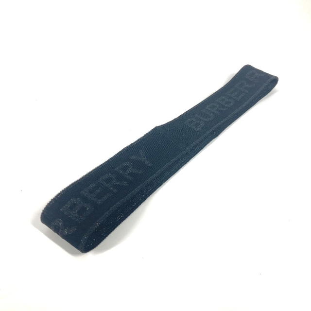 Burberry BURBERRY Logo Glitter Hair Accessories head band hair band Nylon Black - view 3