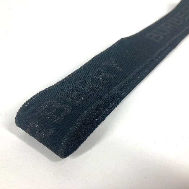 Burberry BURBERRY Logo Glitter Hair Accessories head band hair band Nylon Black - view 4