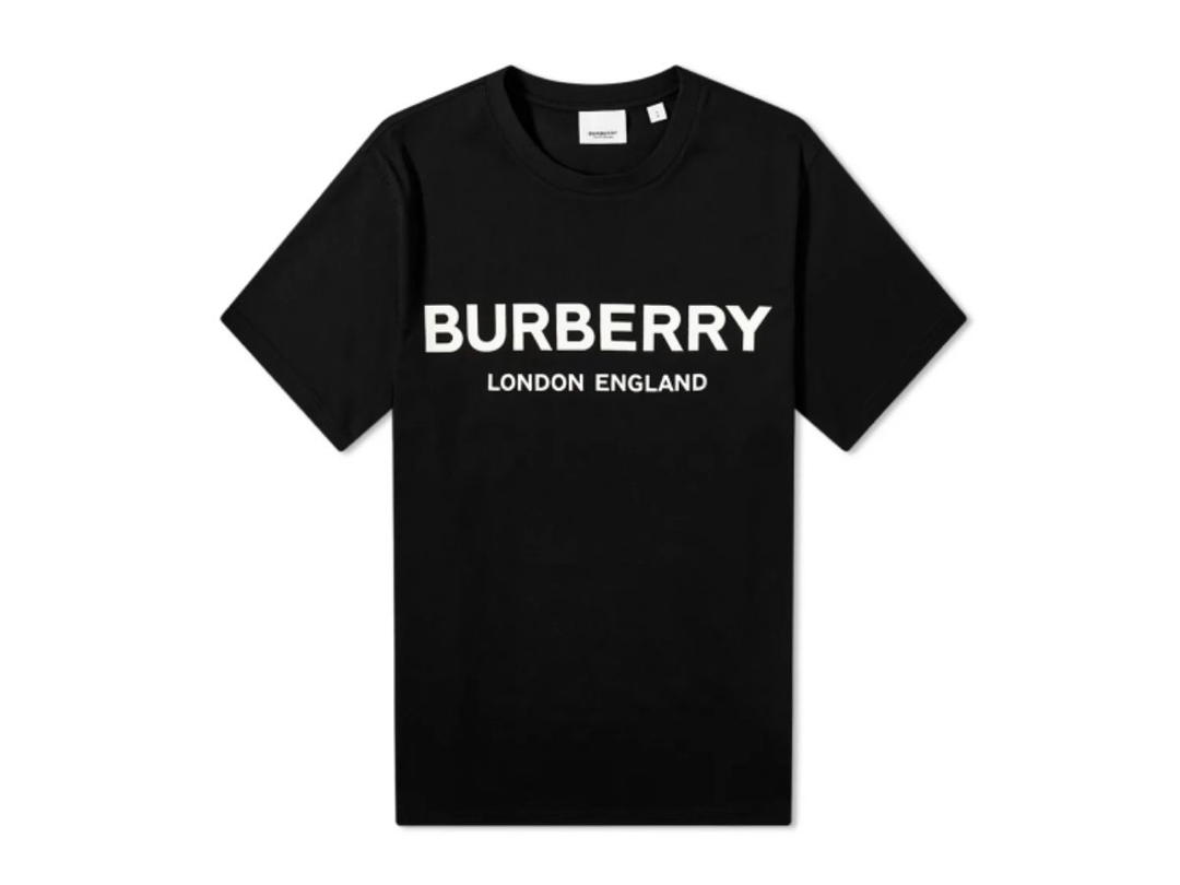 Burberry Burberry logo print T-shirt Black