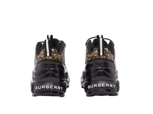 Burberry Burberry Monogram Print Arthur Sneakers Bridle Brown - view 3