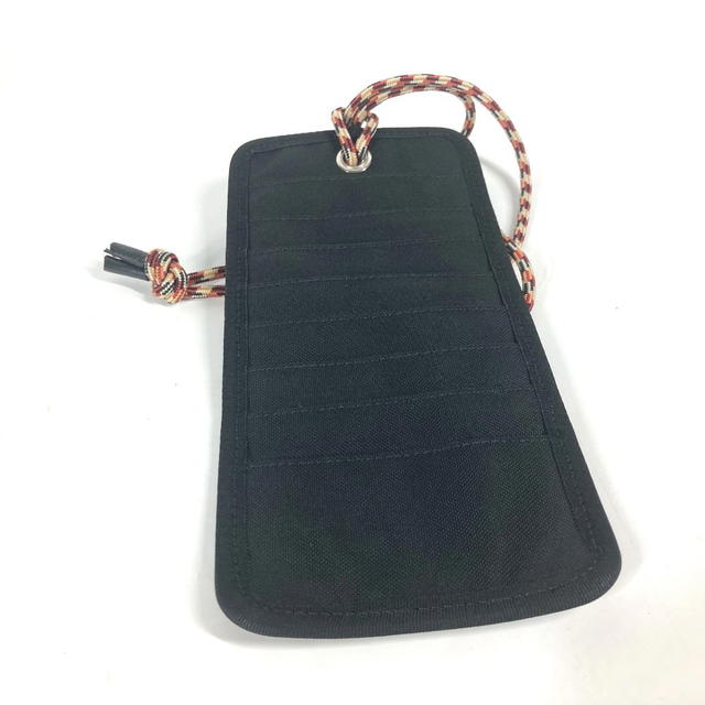Burberry BURBERRY Neck with Strap logo Card Case Pass Case Pouch Nylon Black - view 5