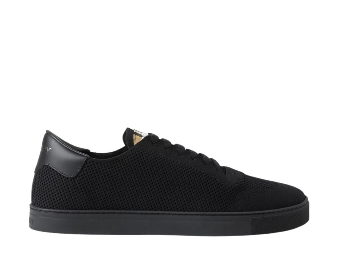 Burberry Burberry Nylon-Leather And Cotton Sneakers Black