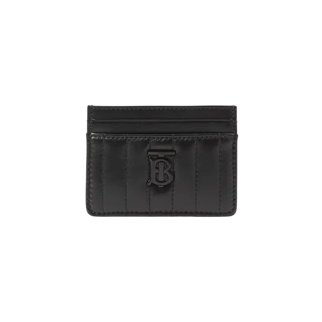 Burberry Burberry Quilted Leather Lola Card Case Black Black - view 2