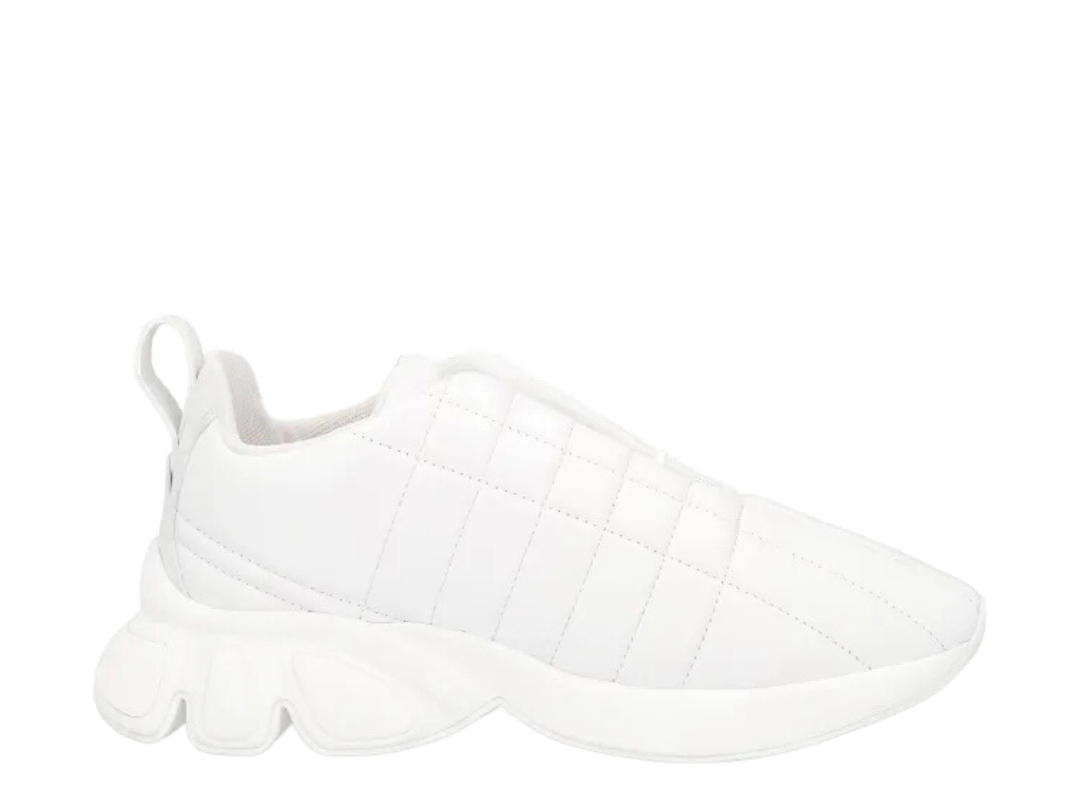 Burberry Burberry Quilted Leather Sneaker White (W)