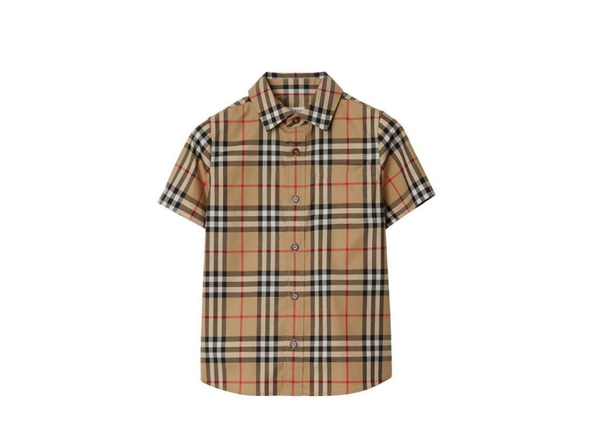 Burberry Burberry Short Sleeves Shirt Brown
