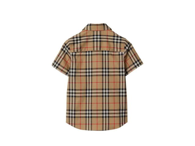 Burberry Burberry Short Sleeves Shirt Brown - view 2
