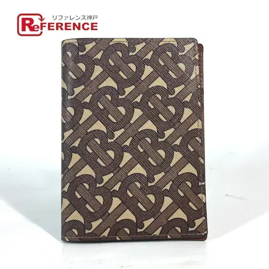 Buy BURBERRY TB logo Passport cover passport case PVC/Leather Brown at Sasom – Authentic and Ready to Ship