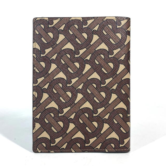 Burberry BURBERRY TB logo Passport cover passport case PVC/Leather Brown - view 3