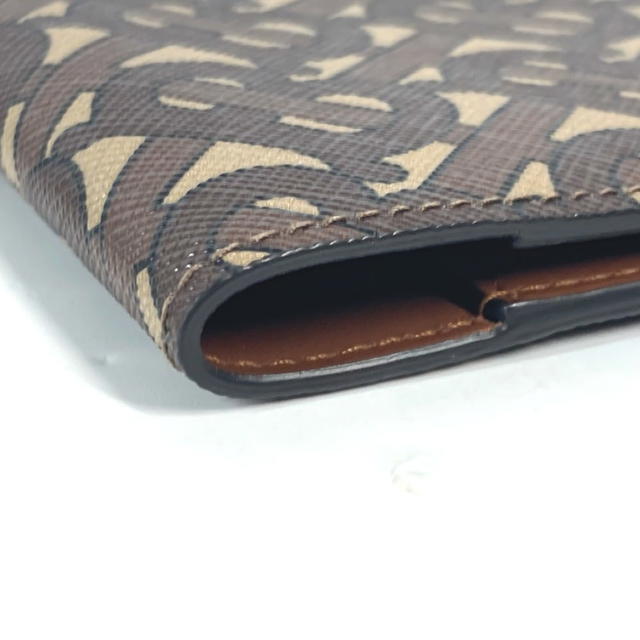 Burberry BURBERRY TB logo Passport cover passport case PVC/Leather Brown - view 5