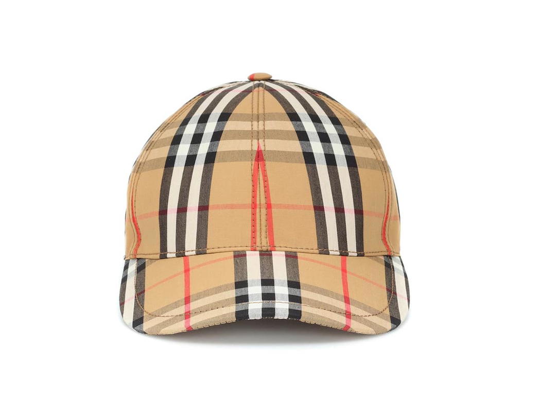 Burberry Burberry Vintage Check Cotton Baseball Cap