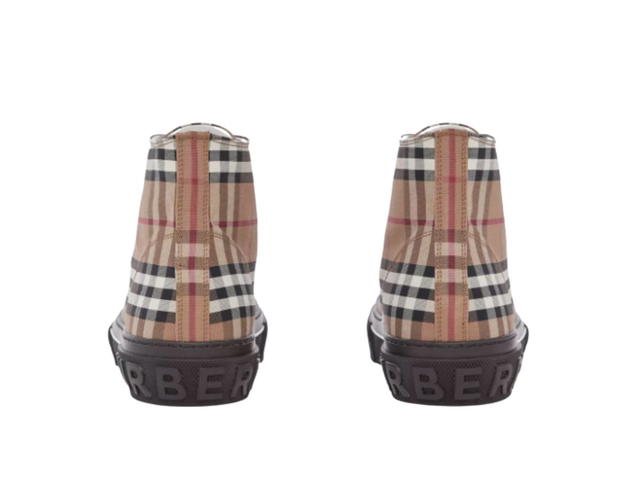 Burberry Burberry Vintage Check High Top Birch Brown - view 3