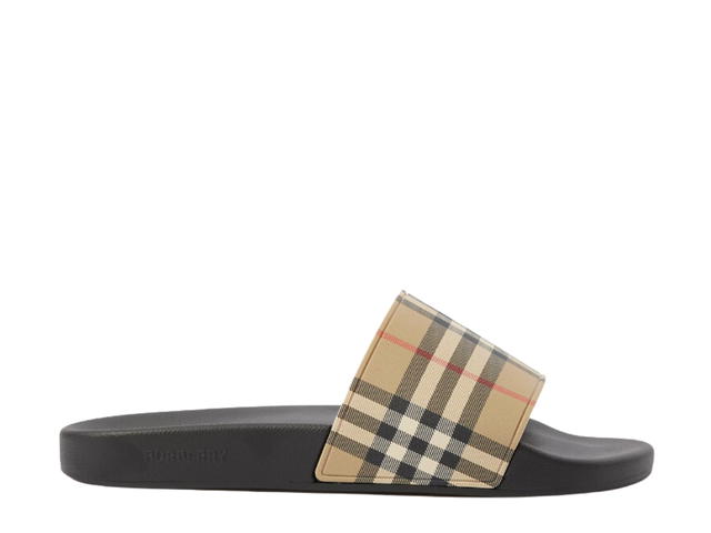Burberry Burberry Vintage Check Slides Archive Beige - view 1
