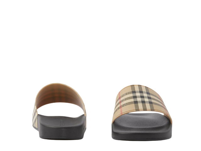 Burberry Burberry Vintage Check Slides Archive Beige - view 3
