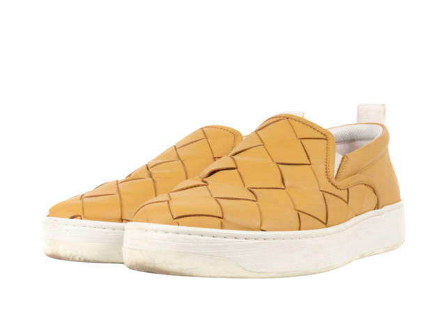 Bottega Veneta Bottega Veneta Slip On Loafers Yellow - view 3
