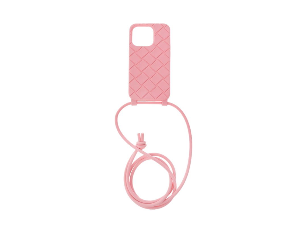 Bottega Veneta Bottega Veneta iPhone 14 Pro Case Pink