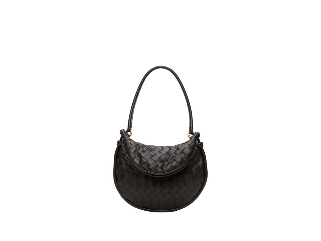 Bottega Veneta Bottega Veneta Small Gemelli Shoulder Bag Brown