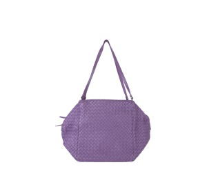 Buy Bottega Veneta Textured Shoulder Bag Purple at Sasom – Authentic and Ready to Ship