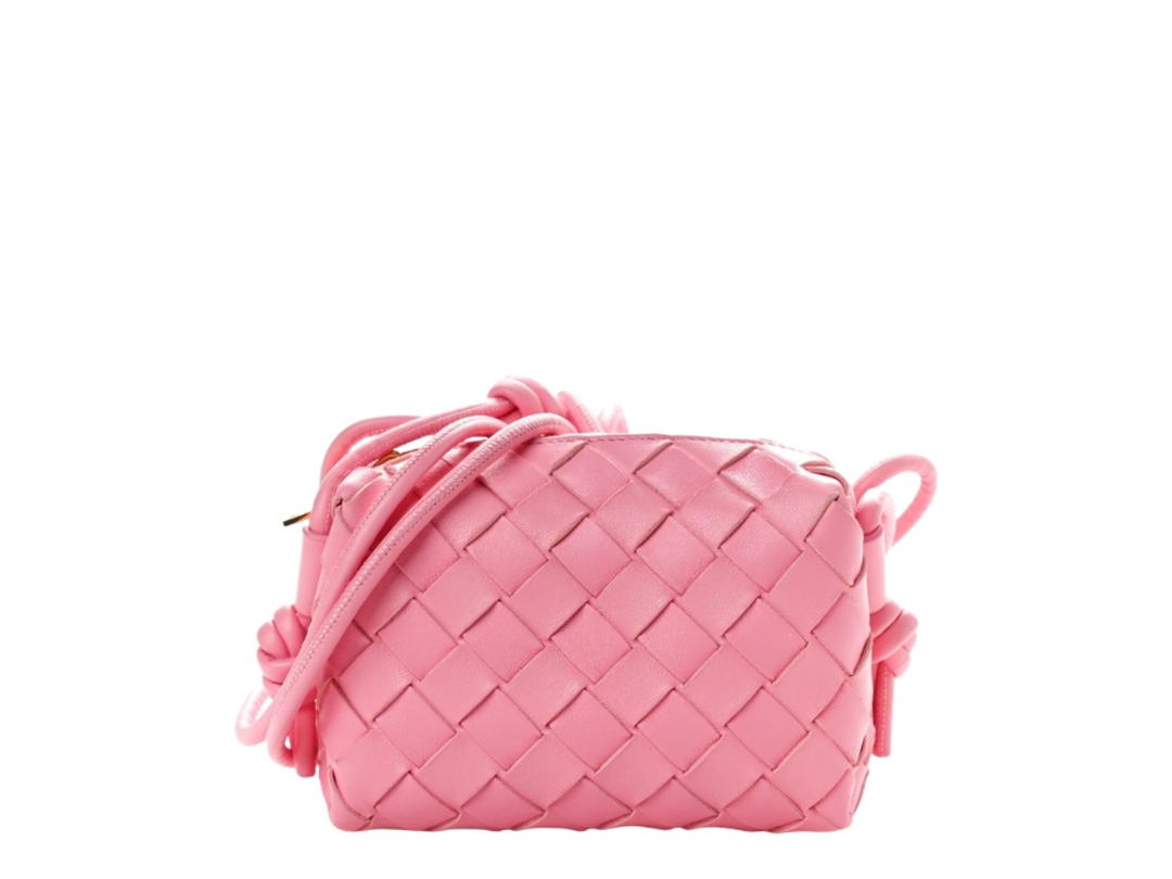Bottega Veneta Bottega Veneta Nappa Intrecciato Mini Loop Camera Bag Ribbon