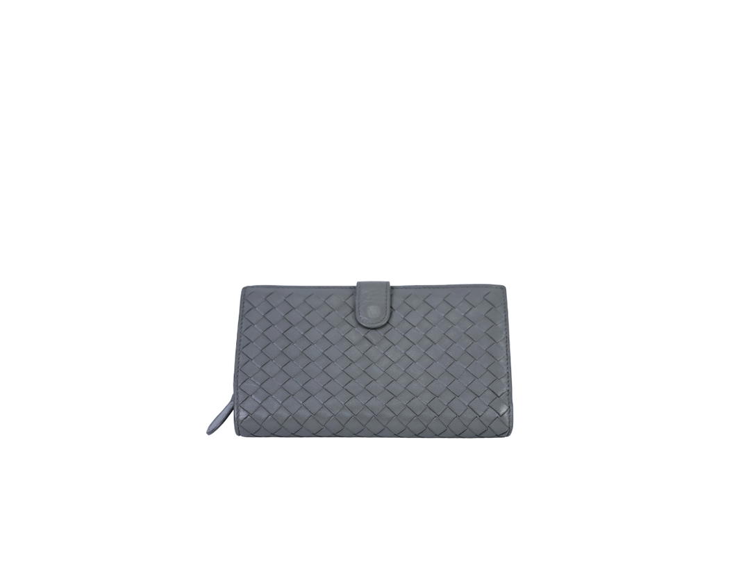Bottega Veneta Bottega Veneta Bi-fold Wallet Grey