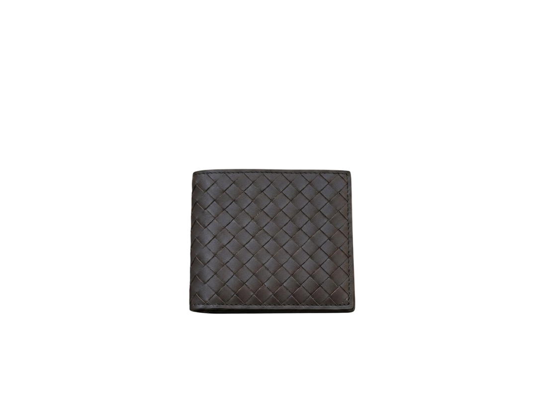 Bottega Veneta Bottega Veneta Intrecciato Bi-fold Wallet Fondant Brown