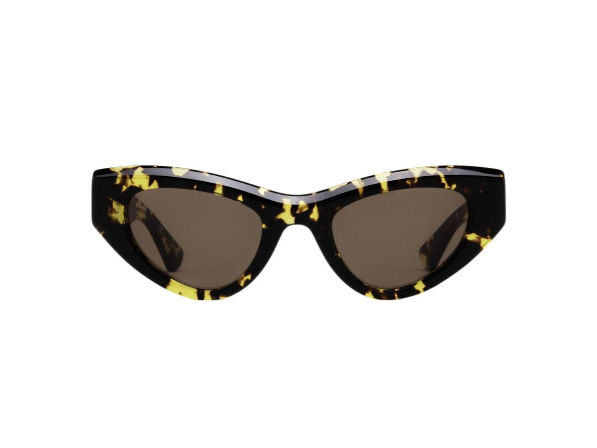 Bottega Veneta Bottega Veneta Straight Arm Cat-Eye Frame Sunglasses 002