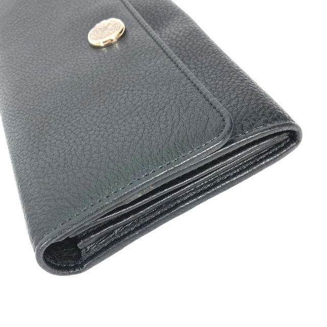 Bvlgari BVLGARI 35963 Long wallet MONETE Monate flap Long Wallet Leather Black - view 5