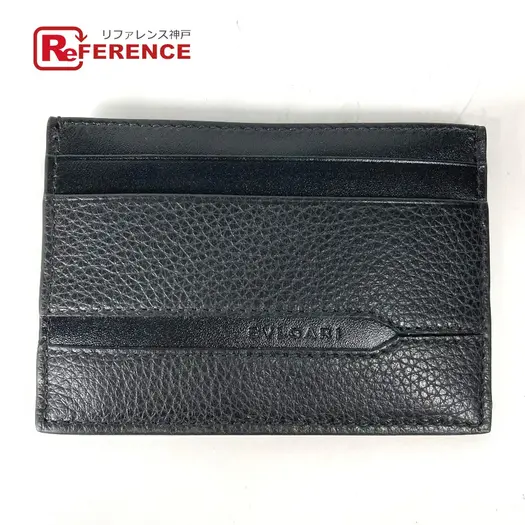 Buy BVLGARI 36969 Logo Octo OCTO  Card Case Leather Black Unused at Sasom – Authentic and Ready to Ship