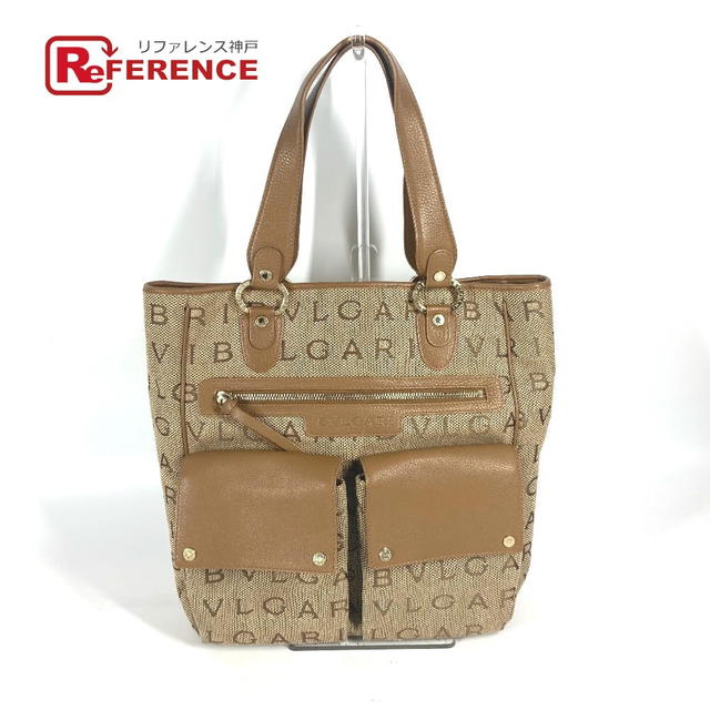 Bvlgari BVLGARI 801904 Maxi logo Logo mania Shoulder Bag Tote Bag - view 1
