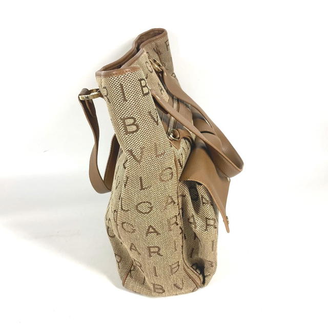 Bvlgari BVLGARI 801904 Maxi logo Logo mania Shoulder Bag Tote Bag - view 5