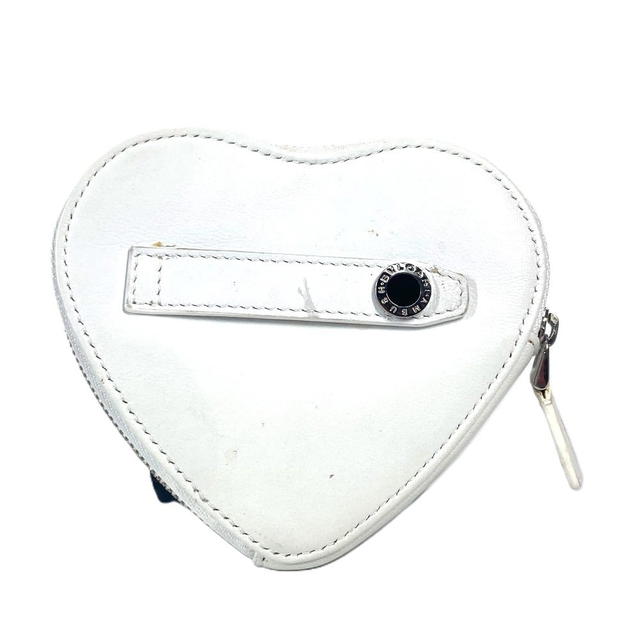 Bvlgari BVLGARI AMBUSH collaboration heart Coin Compartment Wallet coin purse White - view 3