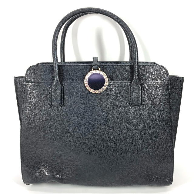 Bvlgari BVLGARI Aruba Bag Shoulder Bag Tote Bag Leather Black - view 2