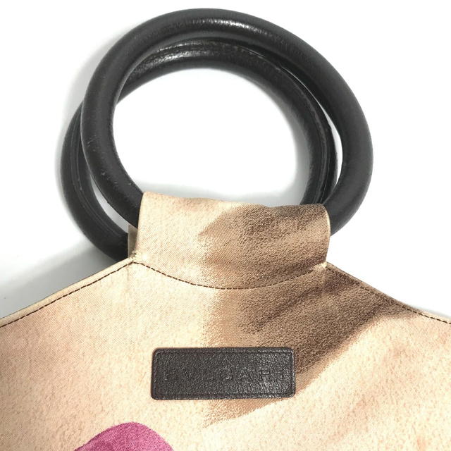 Bvlgari BVLGARI Bag round handle 2WAY Hand Bag Canvas/Leather pink - view 3