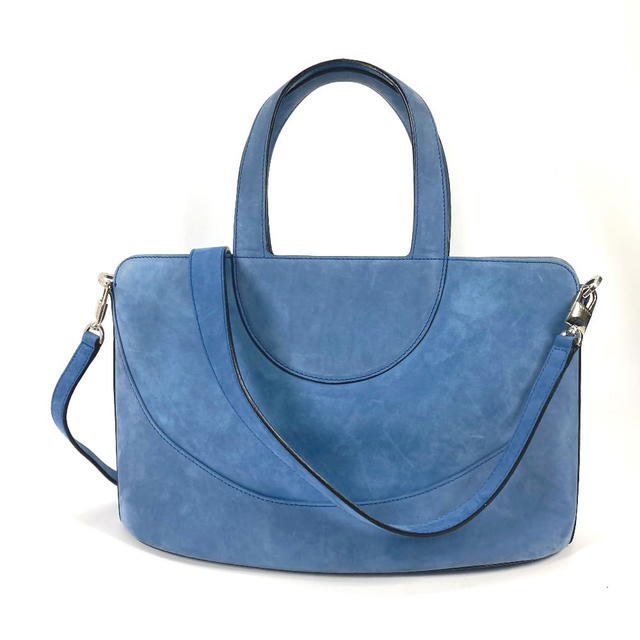 Bvlgari BVLGARI Bag Tote Bag Shoulder Bag Decollete 2WAY Hand Bag suede blue - view 3