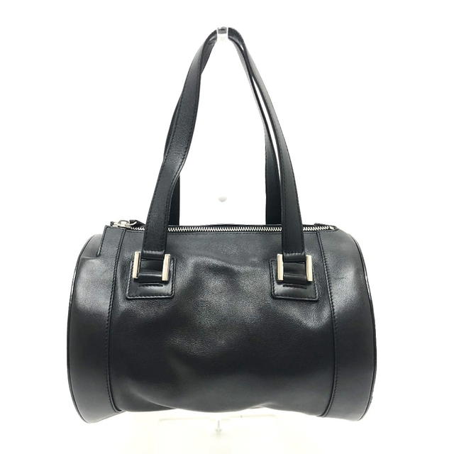 Bvlgari BVLGARI Bulgari Bulgari Cylindrical Hand Bag Leather Black - view 1