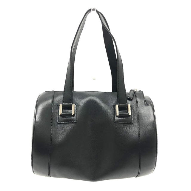 Bvlgari BVLGARI Bulgari Bulgari Cylindrical Hand Bag Leather Black - view 2