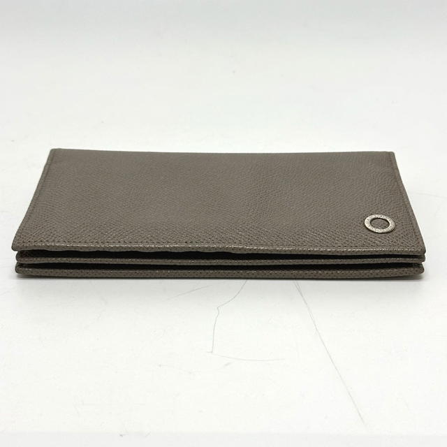 Bvlgari BVLGARI Bulgari Bulgari Folded wallet Leather gray - view 4