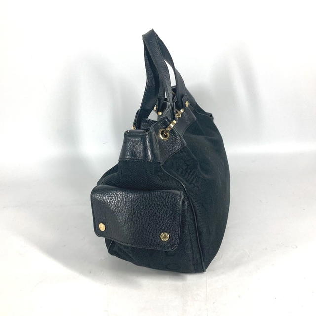 Bvlgari BVLGARI bulgari bulgari logomania Bag Shoulder Bag Tote Bag Canvas/Leather Black - view 5