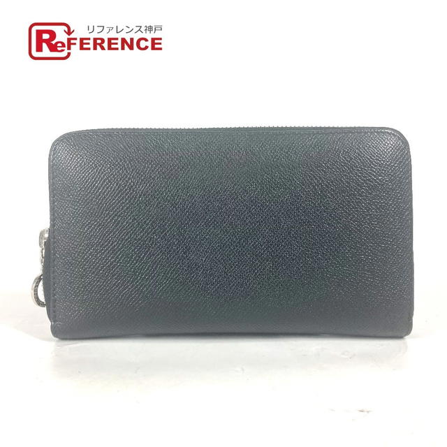 Bvlgari BVLGARI Bulgari Bulgari Zip Around Long Wallet Leather Black - view 1