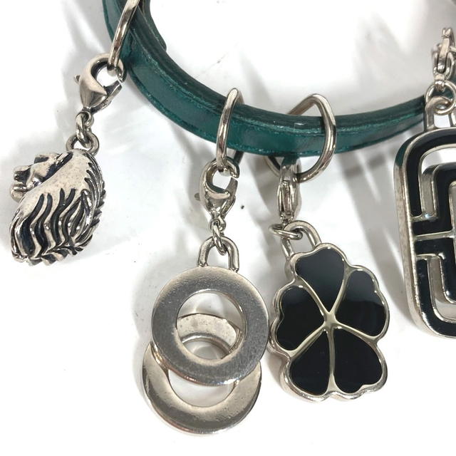 Bvlgari BVLGARI BVLGARI BVLGARI logo 5 Icon Charms Bangle accessories Bracelet - view 3