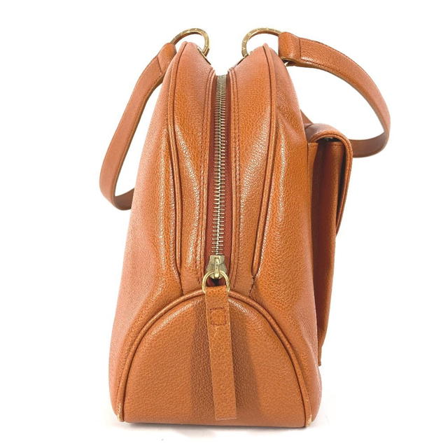Bvlgari BVLGARI Bvlgari Bvlgari logo Hand Bag Shoulder Bag Leather Brown - view 5