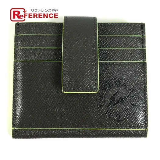 Buy BVLGARI Fragment logo Multi-purpose case card holder Card Case gray/yellow at Sasom – Authentic and Ready to Ship