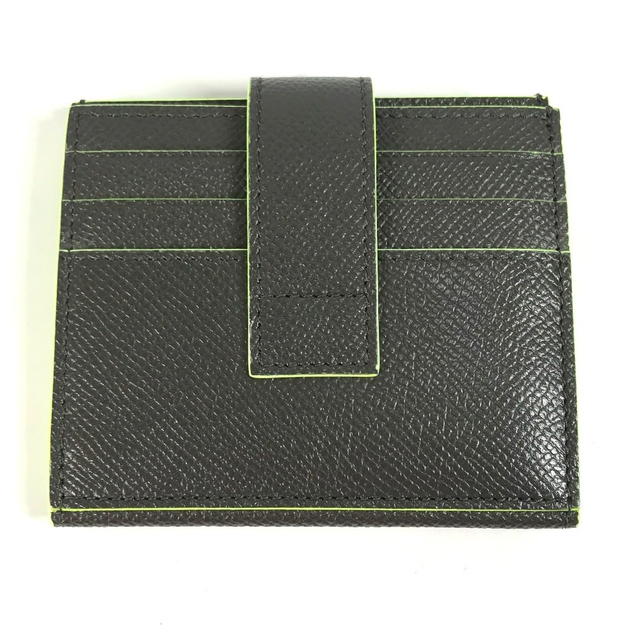 Bvlgari BVLGARI Fragment logo Multi-purpose case card holder Card Case gray/yellow - view 4