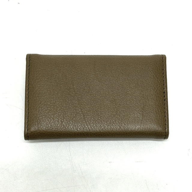Bvlgari BVLGARI key double ring 6 rows  Key Case Leather Brown - view 3