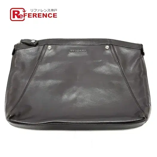 Buy BVLGARI logo Bag Cluch Bag Clutch bag Leather Brown at Sasom – Authentic and Ready to Ship